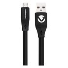 Volkano SLIM BLACK MICRO USB 1.2M