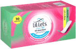 Lil-lets SmartFit Unscented Pantyliners 30s