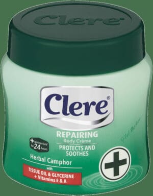 Clere Herbal Camphor Body Crème 500ml