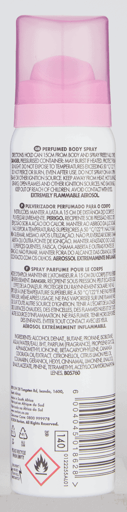 Revlon Pink Happiness Perfumed Body Spray 90ml