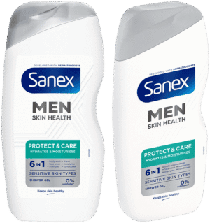 Sanex Men Skin Health Protect & Care Shower Gel 500ml