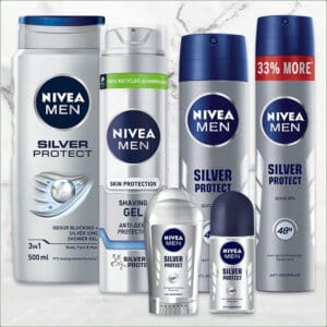 Nivea MEN Silver Protect Shaving Gel 200ml