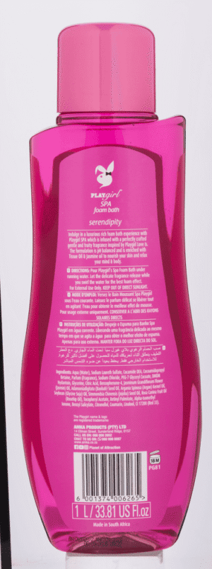 Playgirl Serendipity Foam Bath 1L
