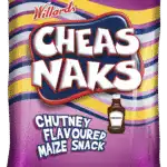 Willards Cheasnaks Chutney Flavoured Maize Snack 135g