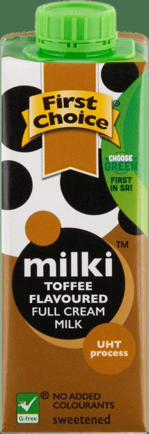 First Choice Milki Toffee Flavoured Full Cream Milk 250ml