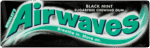 Wrigley's Airwaves Black Mint Sugarfree Chewing Gum 14g