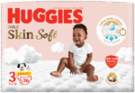 Huggies Gold Size 3 Skin Soft Disposable Nappies 76pk