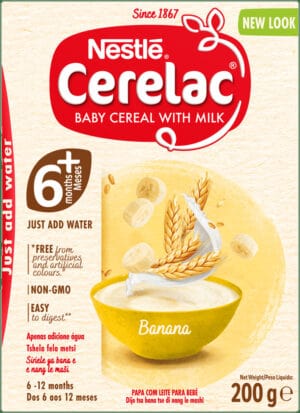 Nestlé Cerelac Banana Baby Cereal with Milk 200g