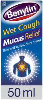 Benylin Mucus Relief Wet Cough Syrup 50ml