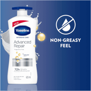 Vaseline Intensive Care Advanced Dry Skin Repair Fragrance Free Body Lotion 625ml