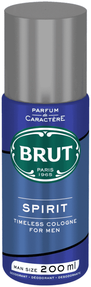 BRUT Spirit Aerosol Deodorant Body Spray 200ml