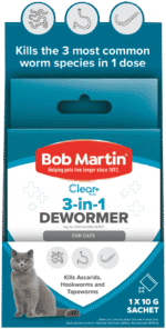 Bob Martin Clear Plus 3-in-1 Dewormer for Cats 10g