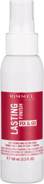 Rimmel Lasting Finish Fix & Go 2 In 1 Primer and Setting Spray 100ml