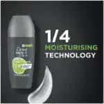 Dove Men+Care Lime & Sage Antiperspirant Roll-On Deodorant 50ml