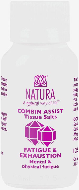 Natura Fatigue & Exhaustion Combin Assist Tissue Salt Tablets 125pk