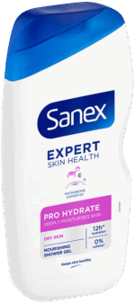 Sanex Expert Skin Health Pro Hydrate Shower Gel Body Wash 500ml