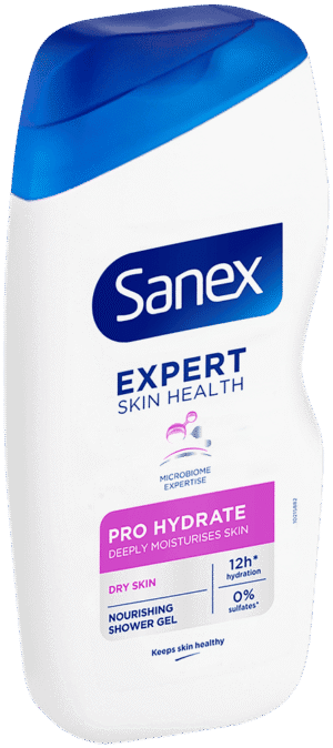 Sanex Expert Skin Health Pro Hydrate Shower Gel Body Wash 500ml