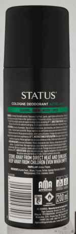 Status Aztec Jade Cologne Deodorant 200ml