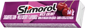 Stimorol Wild Cherry Flavoured Sugar-Free Gum 14g