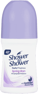 Shower To Shower Spring Rain Anti-Perspirant Roll-On 50ml