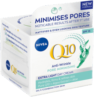 Nivea Q10 SPF 15 Anti-Wrinkle Power Pore Minimising Day Cream 50ml
