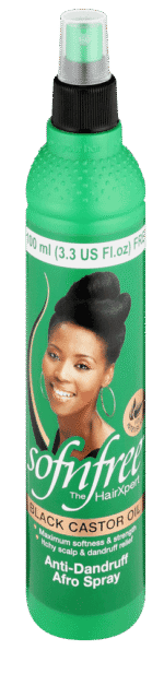 Sofnfree Black Castor Oil Anti-Dandruff Afro Spray 350ml