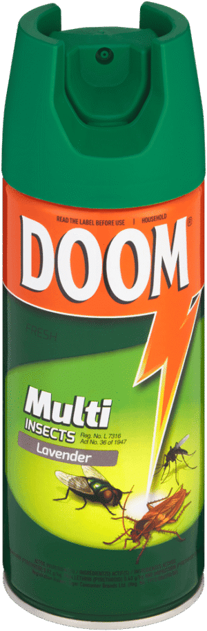DOOM Fresh Lavender Multi Insects Spray 300ml
