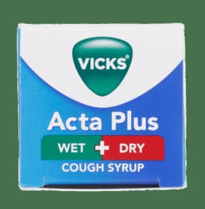 Vicks Acta Plus Wet & Dry Cough Syrup 50ml