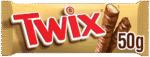 Twix Chocolate Bar 50g