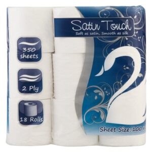 Satin TOUCH T/PAPER 2PLY 18'S