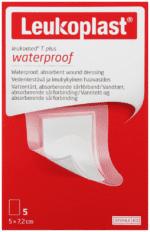 Leukoplast Leukomed T Plus Waterproof Wound Dressings 5pk