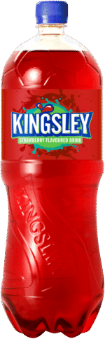 Kingsley Strawberry Flavoured Sparkling Drink 2L