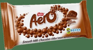 Nestlé Aero Milk Chocolate Slab 135g