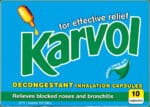 Karvol Decongestant Inhalation Capsules 10pk