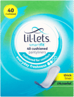 Lil-lets SmartFit Thick Unscented Pantyliners 40pk - Image 2