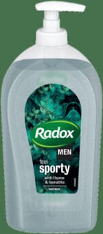 Radox Men Feel Sporty Thyme and Hematite Body Wash 750ml