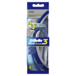 Gillette Blue3 Simple Disposable Razors 4pk