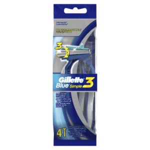 Gillette Blue3 Simple Disposable Razors 4pk