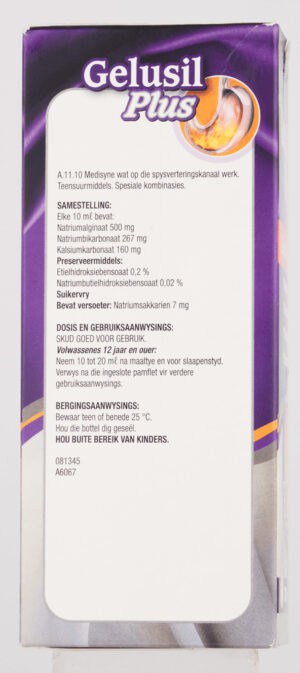 Gelusil Plus Heartburn Relief Syrup 300ml