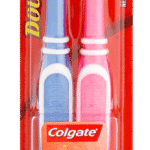 Colgate Double Action Medium Toothbrush 2pk