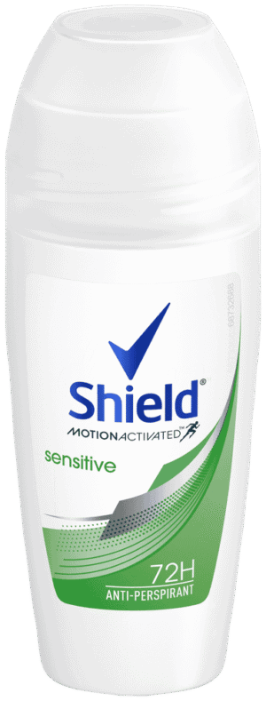 Shield Women Sensitive Antiperspirant Roll-On Deodorant 50ml