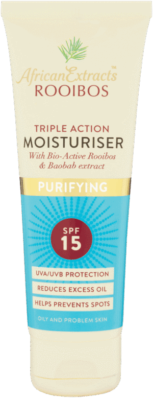 African Extracts Rooibos Purifying SPF 15 Triple Action Moisturiser 75ml