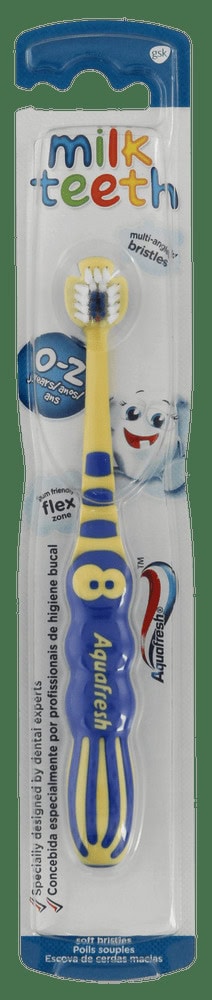 Aquafresh Milk Teeth 0-2 Years Kids' Toothbrush 1s