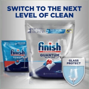 Finish Power Regular All-in-1 Max Dishwasher Tablets 56pk