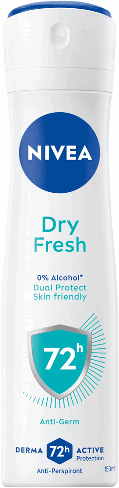 Nivea DEODORANT DRY SPRAY 150ML ASSORTED