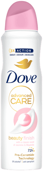 Dove Advanced Care Beauty Finish Anti-Perspirant Body Spray 150ml