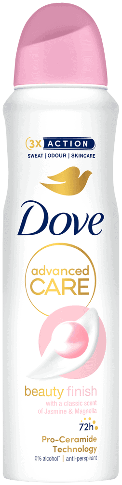 Dove Advanced Care Beauty Finish Anti-Perspirant Body Spray 150ml