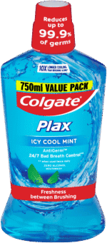Colgate Plax Icy Cool Mint Mouthwash 750ml