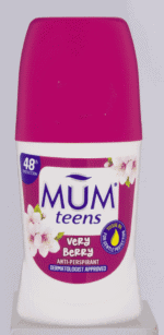 MUM Teen Very Berry Anti-Perspirant Roll-On 50ml