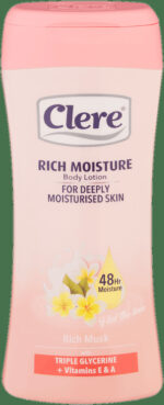 Clere HAND & BODY LOTION-RICH MUSK